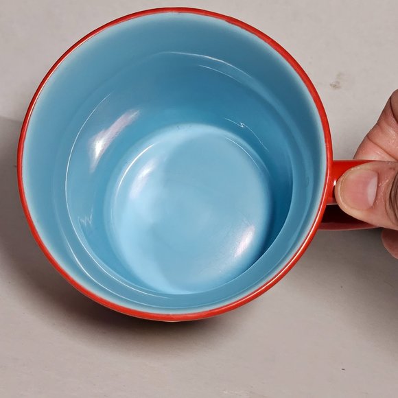 Disney Store Tinker Bell Tink 3D Ceramic Red coffee Mug Cup 16 oz Tinkerbell - Picture 7 of 8